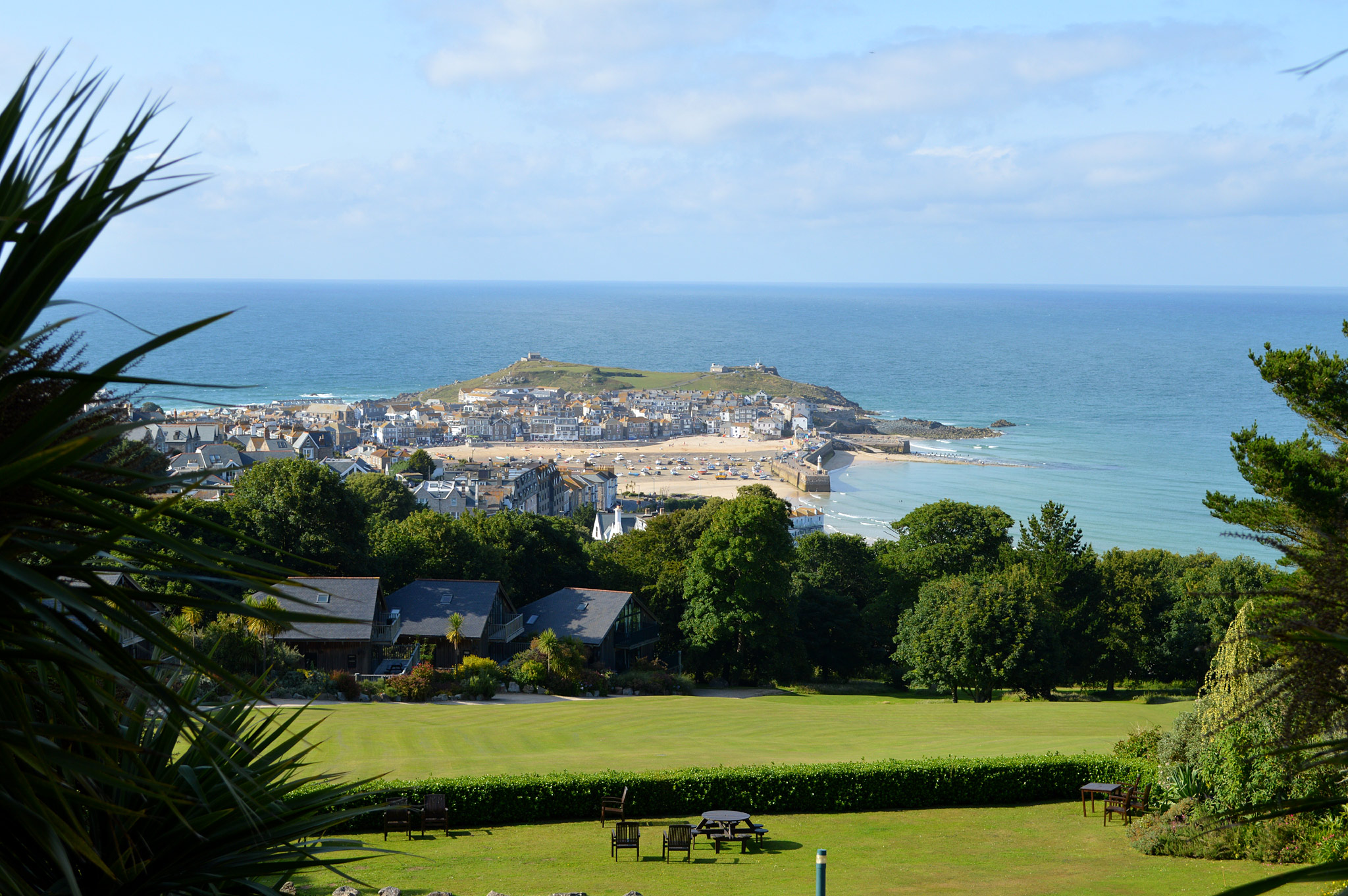 St. Ives from Tregenna, Carbis Bay (Photo license: CC BY 2.0)